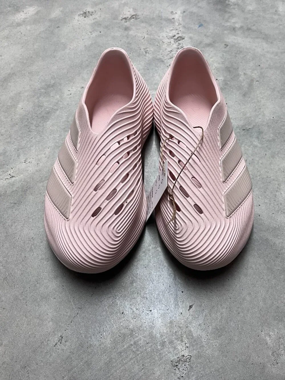 Adidas Purechill Post-Workout Recovery Slides Pink Silver Men's KH6696 - New